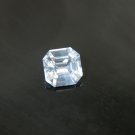 Premium: Vivid Crisp White Sapphire - Octagon - 1.682 ct - AGL certified