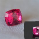 Rubellite - Cushion - 1 ct - COR certified
