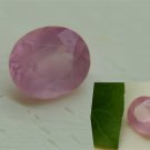 Rare: Neon Pink Mahenge Spinel - Oval - 1 ct - COR certified