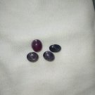4 Unheated Star Spinel Lot - Cabochon - 13.05 ct - COR certified