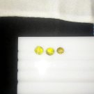 3 Unheated Top Quality Chrysoberyl Cat'S Eye Lot - Cabochon - 4.05 ct - COR certified