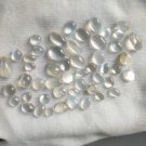 Unheated Rainbow Moonstone Lot - Cabochon - 63.75 ct - COR certified