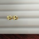 Yellow Sapphire Earrings Pair - Oval - 1.30 ct - COR certified