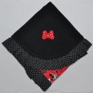 Minnie Mouse Polka Dot Fleece-Flannel Baby Blanket