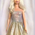 Super Sparkling Top & Mini Skirt for My Size Barbie Doll 36" New