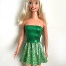 Green Top & Light-green Mini Skirt for My Size Barbie Doll 36" New Sparkly set Green Top & Light-green Mini Skirt for My Size Barbie Doll 36" New Sparkly set