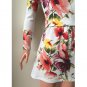 Clothes for My Size Barbie doll. Multicolor skirt, top, sleeves. Floral print