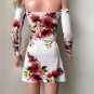Clothes for My Size Barbie doll. Multicolor skirt, top, sleeves. Floral print