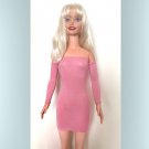 Pink Mini Dress Bodycon for My Size Barbie Doll 36" (medium pink)