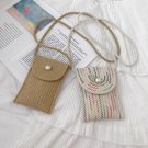 Small woven bag, square shape