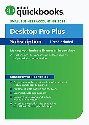 QuickBooks Desktop Pro Plus 2022 WIN