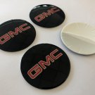 METAL STICKERS WHEELS CENTER CAPS  4pcs gmct 90mm 3.54" domed