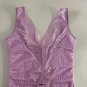 Summer zipper crotchless jacquard butt-lifter slim shapewear bodysuit