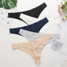 Mixed 5 colors perforated holes low rise sports traceless thongs panties #6101