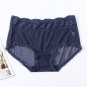 Wholesale mixed 6PK lace mesh mid-rise sheer quick-dry panties free size #675