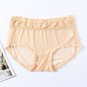 Wholesale mixed 6PK lace mesh mid-rise sheer quick-dry panties free size #675