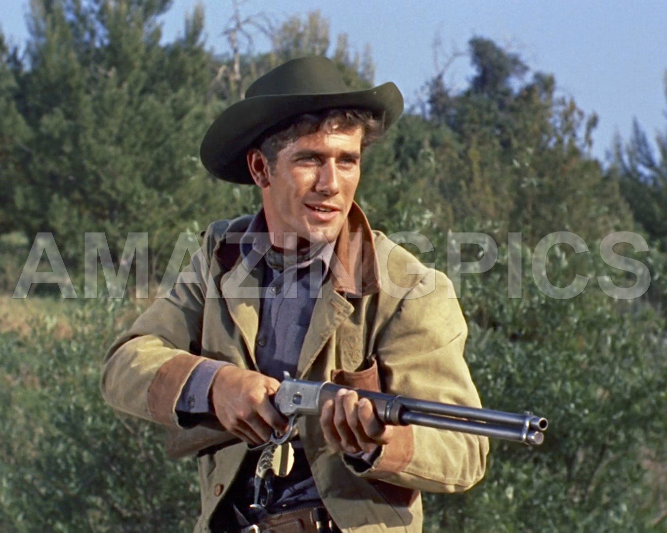 Robert Fuller Laramie Laramie Stage Stop 8X10 Photo Zhp 51