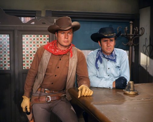 Robert Fuller Laramie 8X10 Photo Zsc 20