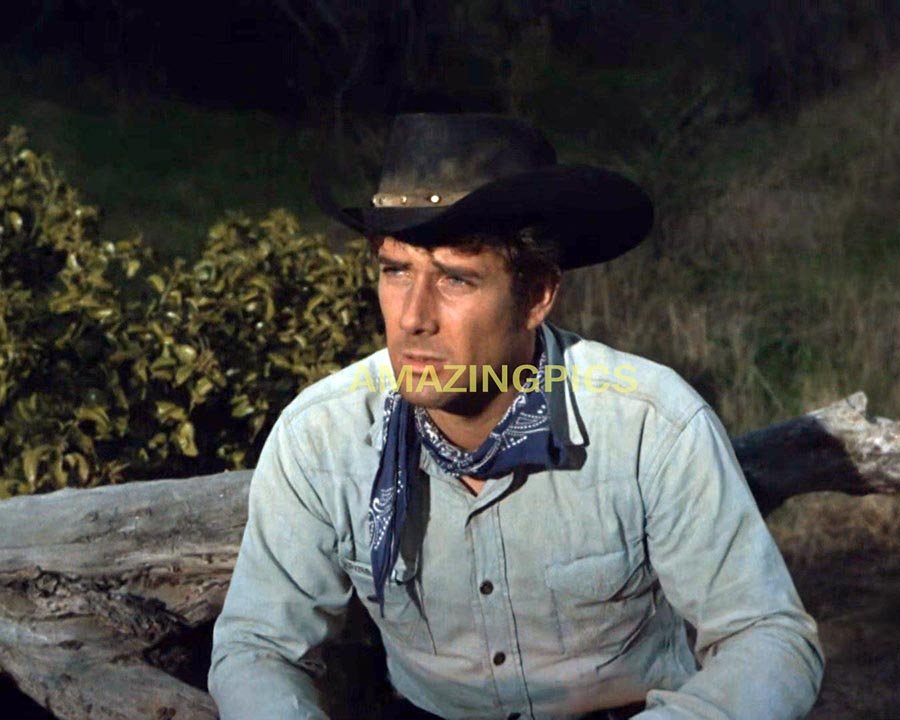 Robert Fuller Laramie No Place To Run Laramie 8x10 Photo Zmu 17