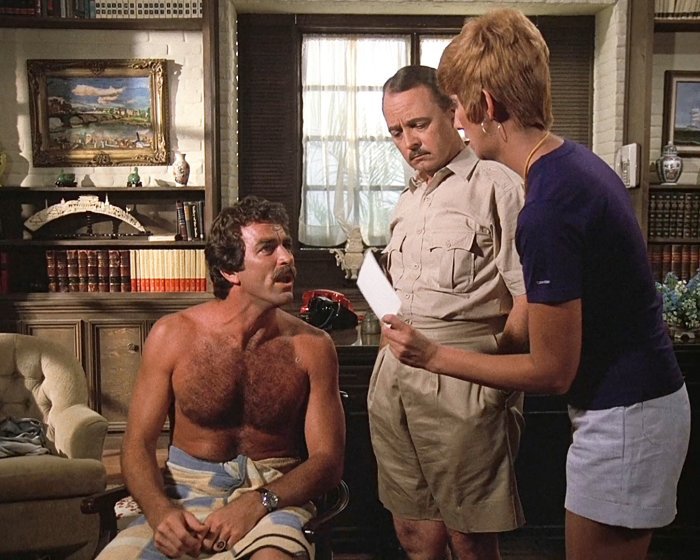 Tom Selleck Shirtless John Hillerman Magnum 8x10 Photo Zhs 73 0228