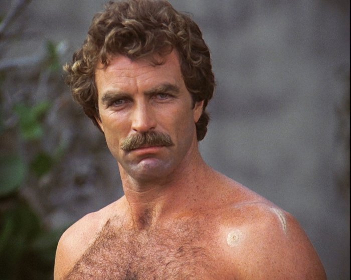 Tom Selleck Shirtless 8x10 Photo Zie 45