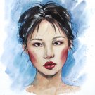 Stranger. Wall art. Original painting