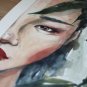 Girl with bamboo