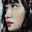 Hope. Wall art. Portrait painting