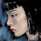 Yearning. Original oil painting. Wall art