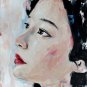 Sight. Wall art. Portrait oil painting