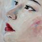 Sight. Wall art. Portrait oil painting