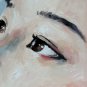 Sight. Wall art. Portrait oil painting