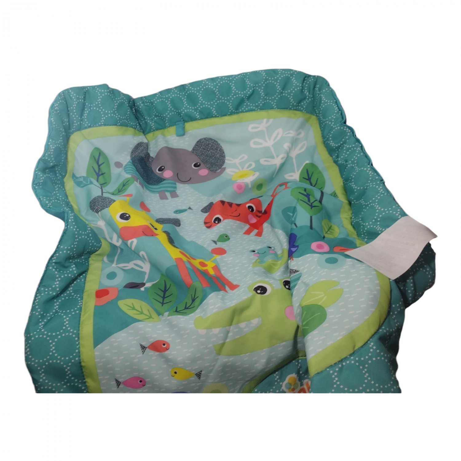 Bright Starts Tummy Time Prop And Play Mat Spashin' Safari