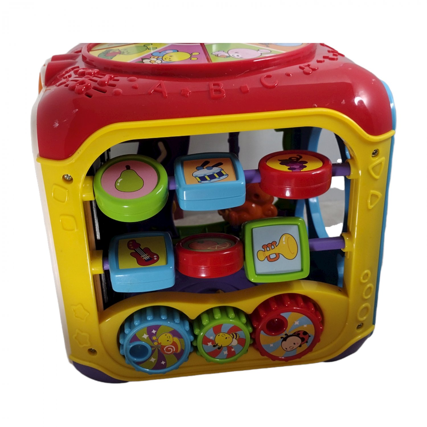 VTech Sort and Discover Activity Cube Red Developmental Baby Toys ...