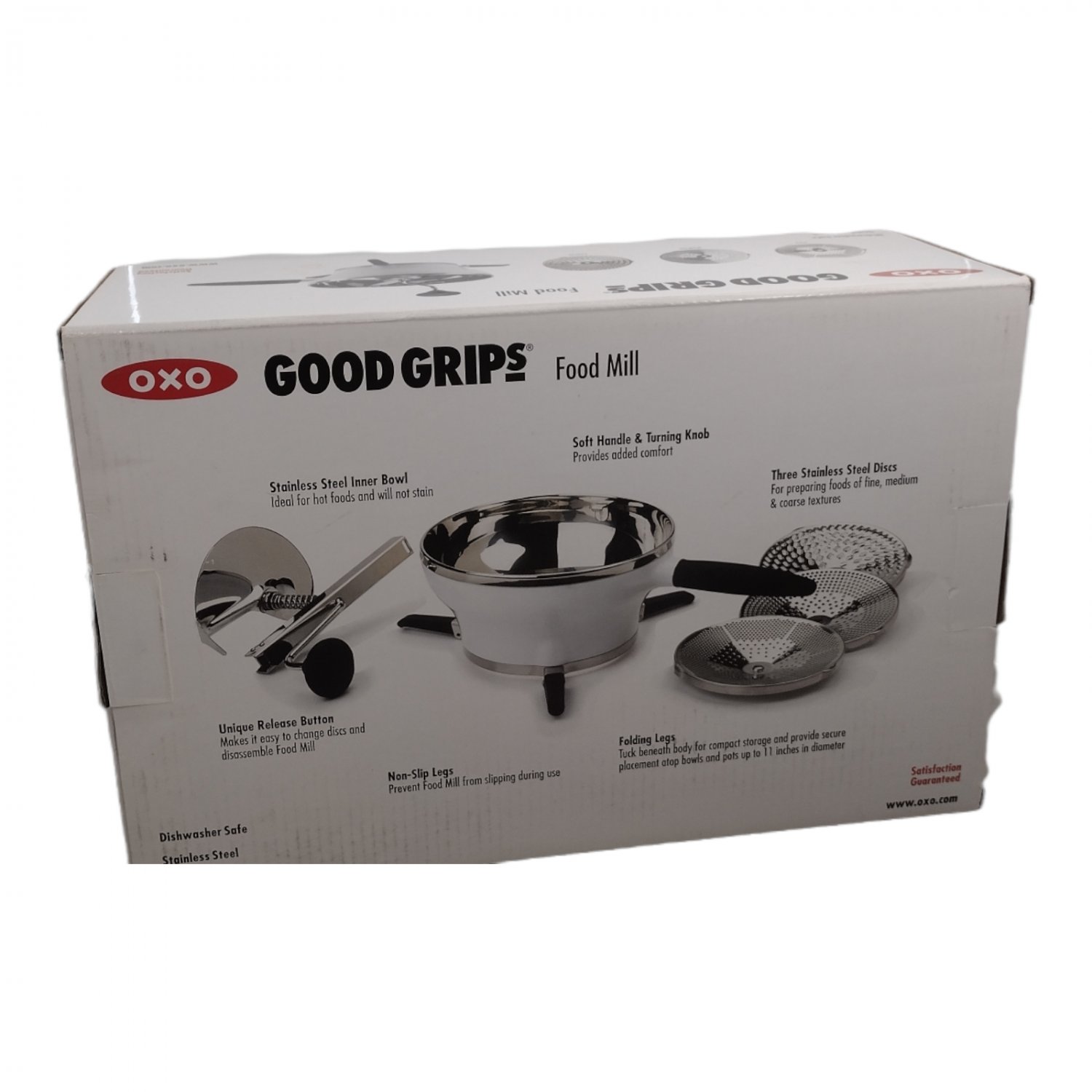 OXO Good Grips Stainless Steel Manual Food Mill for Purees & Sauces New
