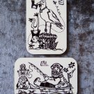 Set of Magnets HAPPY FISHING / LOST YOUR FROG?