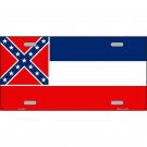 Mississippi Flag Metal Novelty License Plate Tag FREE SHIPPING
