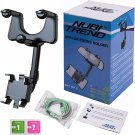 Rear View Mirror Phone Holder | 360 rotatable and Retractable car Phone Holder