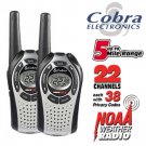 COBRA 2 WAY 5 MILE RANGE WEATHER RADIOS