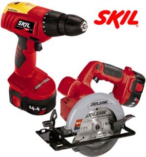 SKIL 14 VOLT CORDLESS COMBO KIT