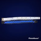 7” thin blue line bracelet