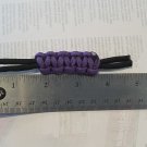 Purple/black keychain
