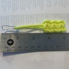 Neon yellow keychain