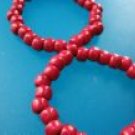 Red Beaded Bracelet