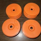 DE Racing -PSB-8O Speedline Plus Wheels for 1/8 Buggy / Orange