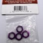 Hot Bodies Lightning Series Wheel Hex Nut (purple) HBC8039-4 Rare