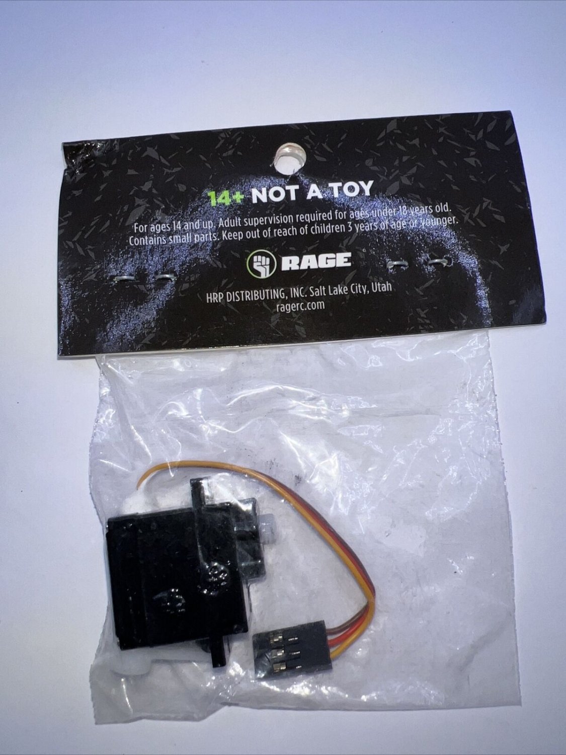 Rage R/C - Rudder Servo: Aqua Dart, Black Marlin MX