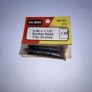 NEW DuBro for Airplanes Socket Head Screws 4-40x1-1/2 (4) / Hardware 314