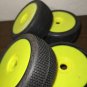 JCONCEPTS LIL CHASERS BLACK COMPOUND (1/8 TIRES AND WHEELS) (USED) T12 B3 #16