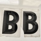 Zip Letter Changeable Outdoor 3d (B1) 8” Junk Lot 2 Pcs